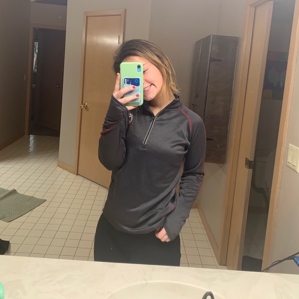 Dry-fit UC quarter zip